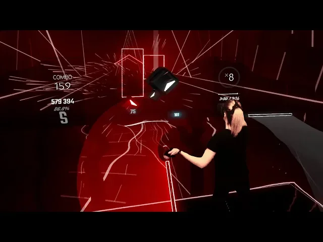 soad - chop suey • expert • s • beat saber • mixed reality